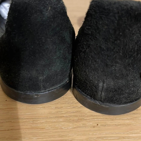 Nine West black pointed toe flat shoes 6.5 - Picture 7 of 12